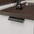 63" White And Walnut Engineered Wood TV Stand With Hidden Electric Lift Mount, 9 Drawers, And Built-In Power Outlets