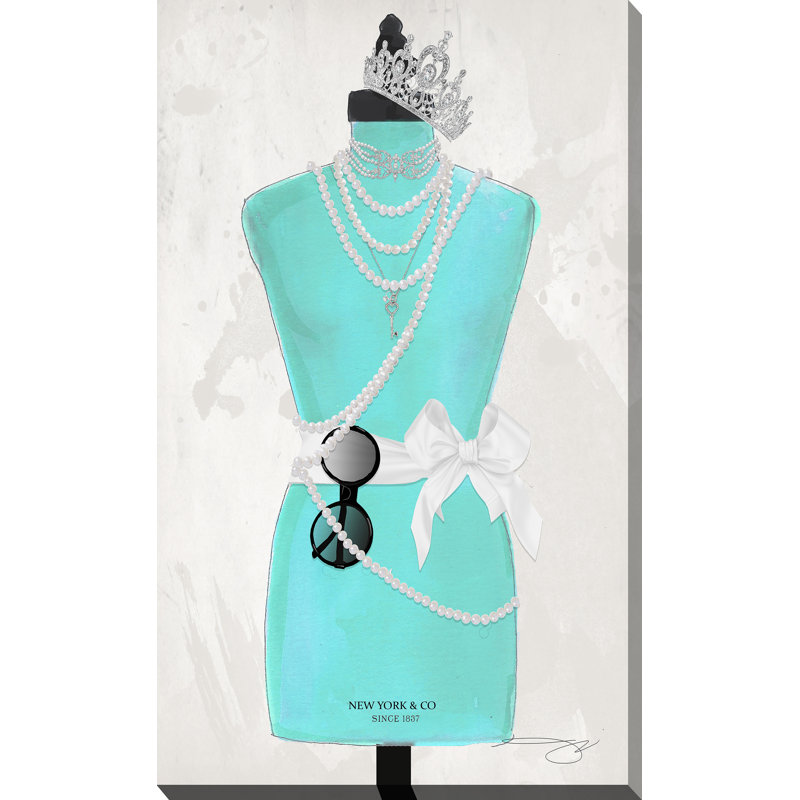 «Dress for Success Nyc», impression, Toile tendue, H 30 po x l 18 po x P 1 po