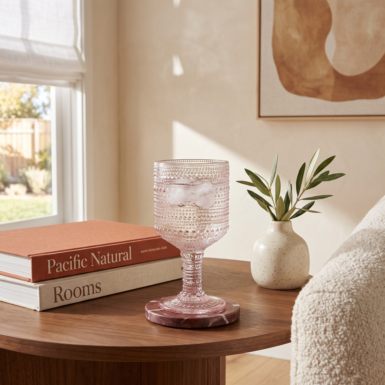 Wine Glass, Pink