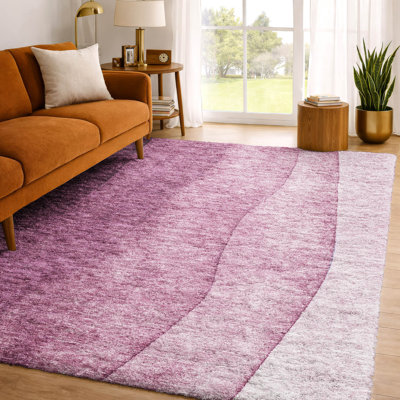 Tapis dégradé Premium à poils longs lavable à la machine ADS625
