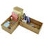 Ensemble de 5 tiroirs en bambou