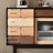 Modern multi-functional large capacity sideboard