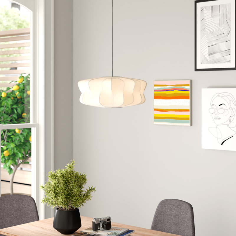 Lustre géométrique à 2 lumières Littleton, H 6 po x l 14 po