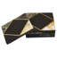 Stoneware Square 4 Piece Coaster Set