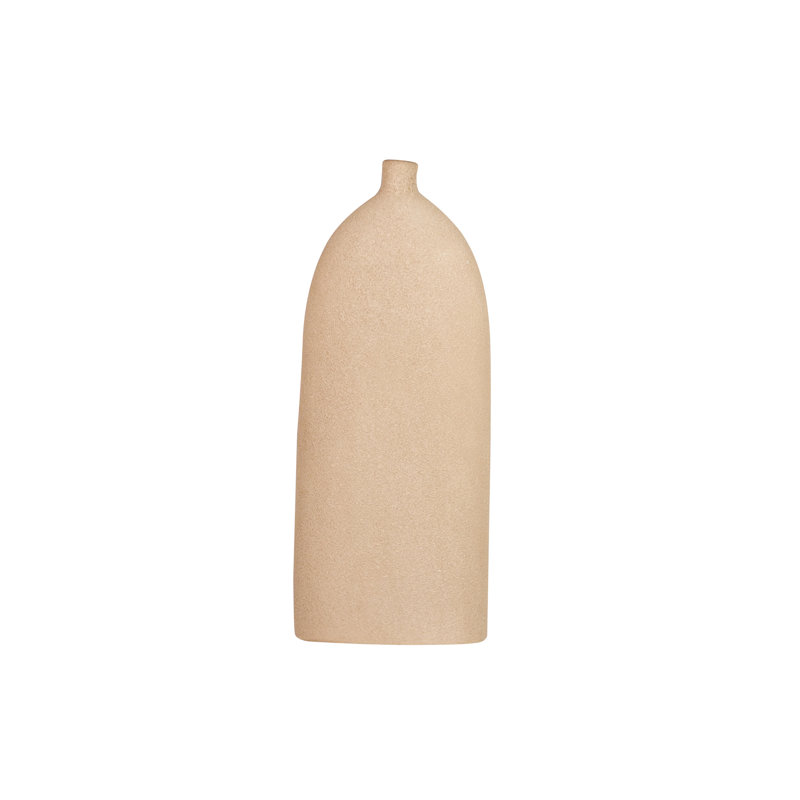 Ceramic / Porcelain Table Vase, 55cm H x 24cm W x 10cm D, Brown