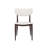 18'' H Faux Leather Upholstered Metal Side Chair-102630777