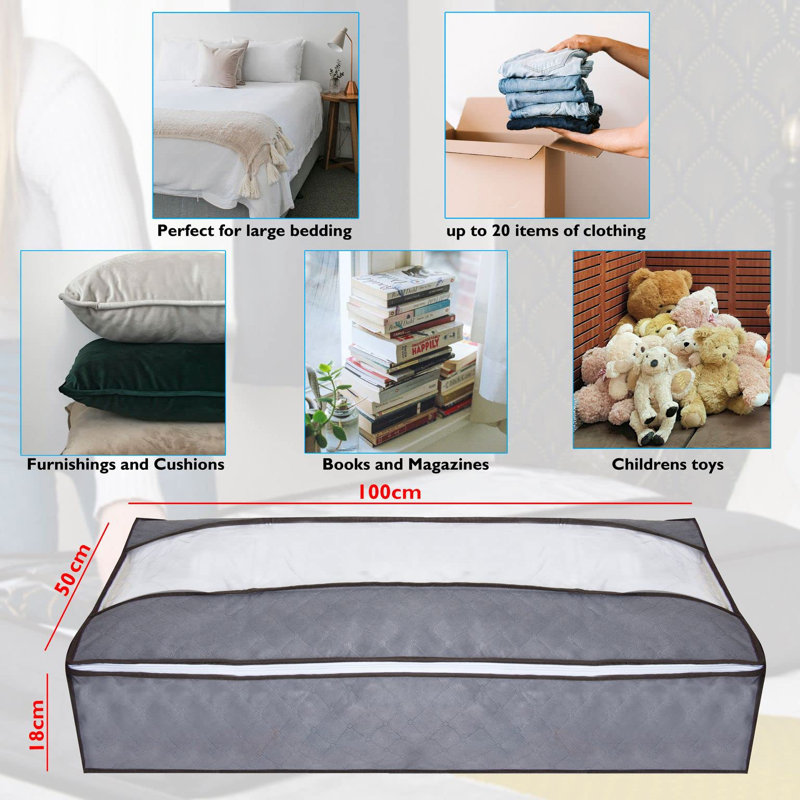 Rebrilliant Fabric Decorative Bin