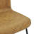 Upholstered Counter Stool with Metal Frame-831039379