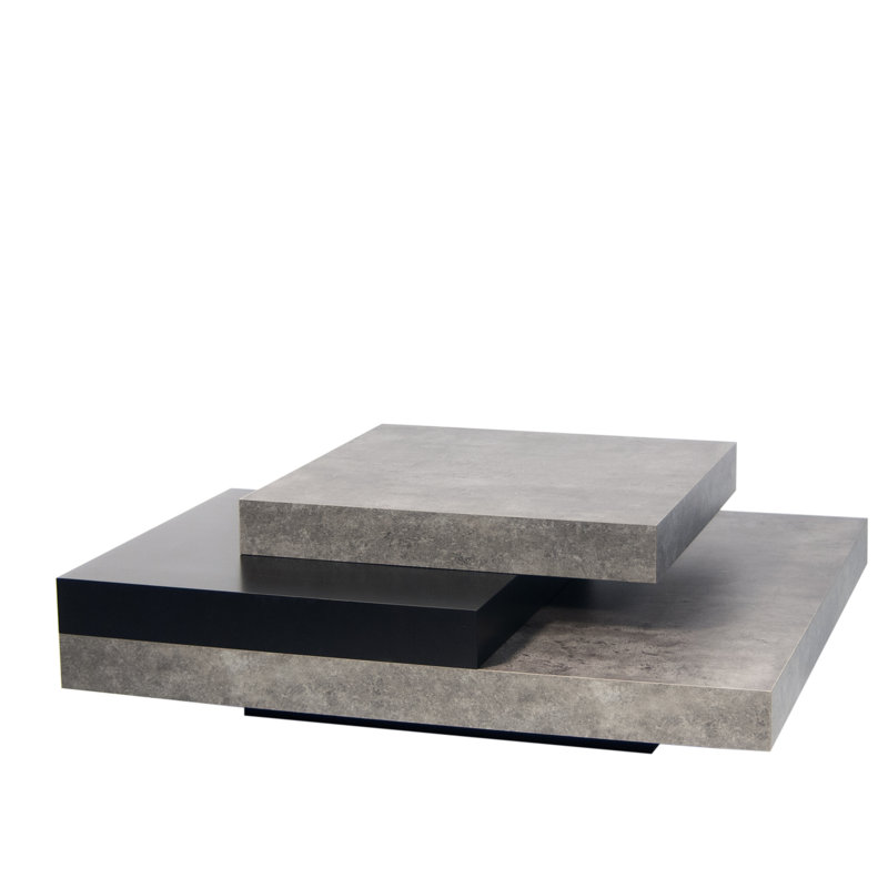 Desirre Solid Coffee Table, Grey
