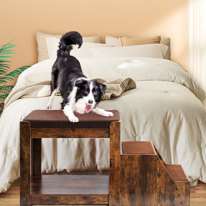 Multi-level Pet Bunk Bed With Removable Step, Cushion And Scratch Pad For Dogs & Cats, Indoor, Cats Step Cushion, Cat Pad,