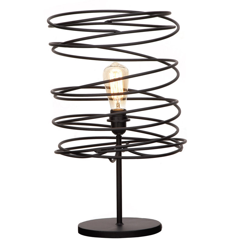 Lampe de table noire 21 po Annica