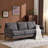 Boneless Modern Farmhouse Velvet Upholstery 3-Seater Sofa With Solid Wood Frame & Slim Track Arms-885420541
