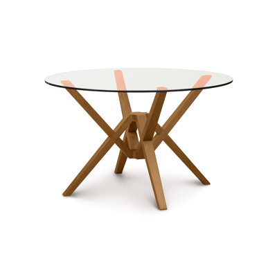 Exeter Round Glass Top Table