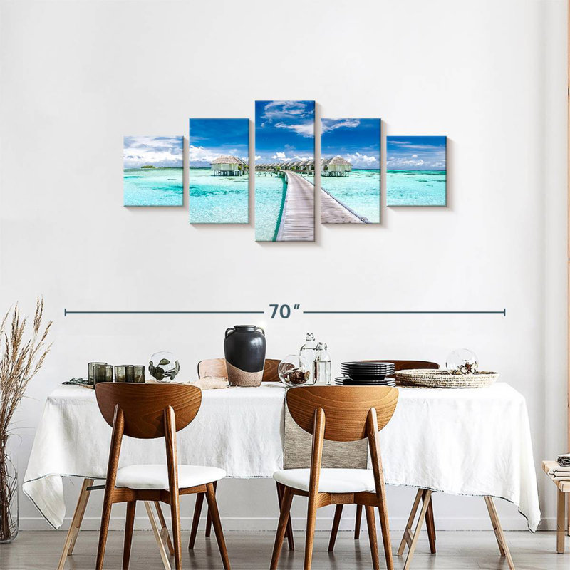 Gillard Maldives, 24" H x 55" W