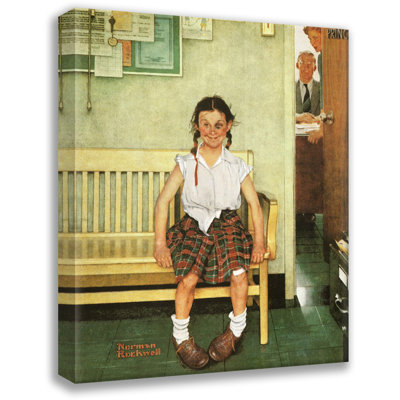 Principal's Office Shiner by Norman Rockwell Gallery Wrapped Canvas