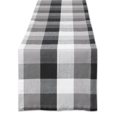 Betzaida Checkered 100% Cotton Table Runner