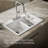 Riverby 33" Top-Mount Double-Bowl Workstation Kitchen Sink-106282049