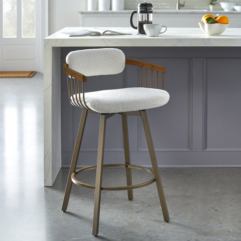 Tabouret de comptoir pivotant Brezza