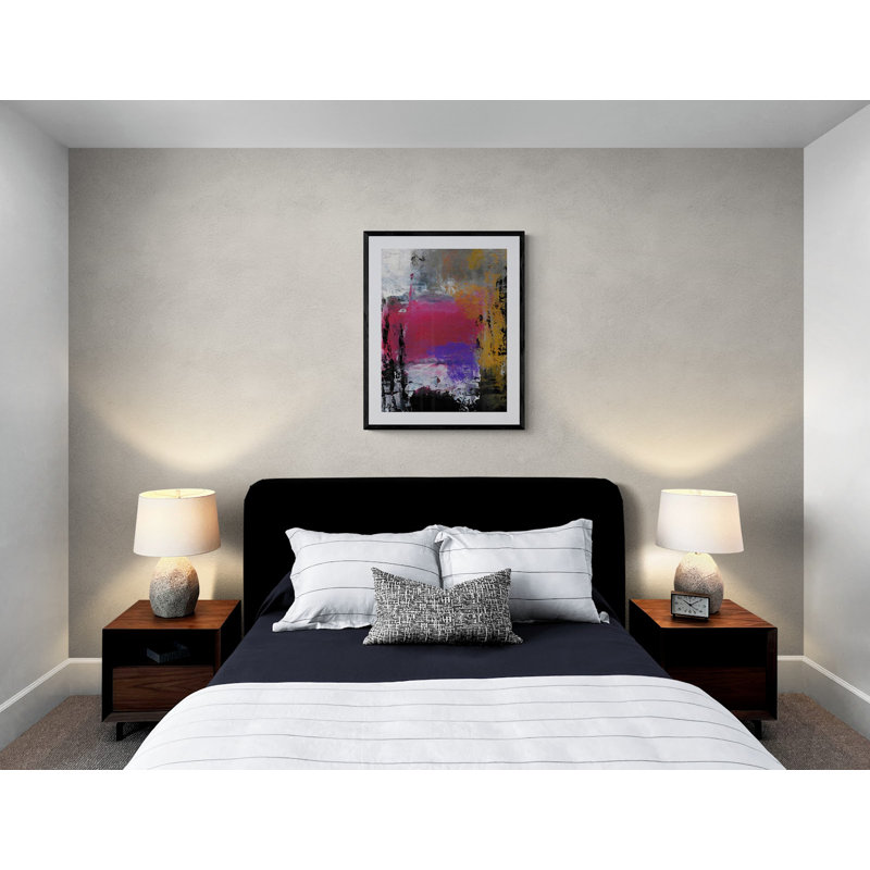 Abstract Composition 1107 Print by Angel Estevez, 32" H x 24" W, Wrapped Canvas