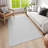 Cotton Woven Anti-Slip Washable Area Rug - Cozy Durable Design for Living Room, Bedroom, or Kitchen Decor-769727735-769727721