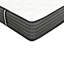 Matelas hybride à ressorts ensachés 12 po Premium, matelas en mousse viscoélastique imprégnée de gel, blanc / gris-926511696