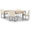 Chaise d'appoint Biscayne en crème