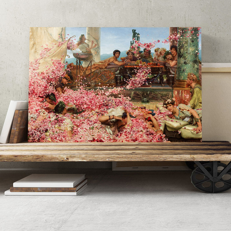 The Roses of Heliogabalus by Lawrence Alma-Tadema - Wrapped Canvas, 70cm H x 100cm W