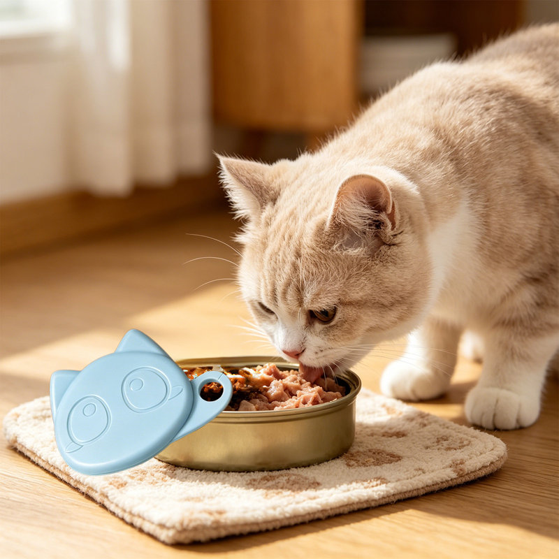 Couvercle réutilisable pour aliments en silicone, bleu, Bleu