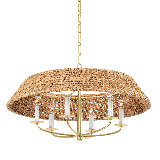 BRADLEY 6 LIGHT CHANDELIER
