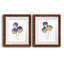 Pressed Violas I - Ensemble de 2 peintures encadrées-2006679042-2006679165