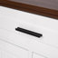 63" Fluted Sideboard Buffet Cabinet With Storage, Coffee Bar Station With 4 Doors And 3 Drawers, Kitchen Storage Console Table For Living Room Dining Room Entryway