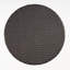 Table de bar d'extérieur ronde en rotin de polyéthylène de 26 po, Multibrown