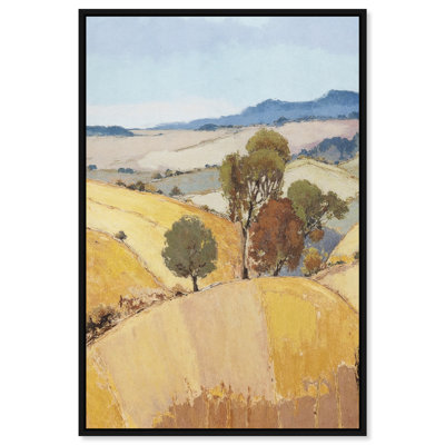 From Home Canvas Landscape & Nature Print by Oliver Gal, Black Frame, 10 x 15