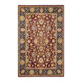 Classic One-of-a-Kind 6'1" X 9'6" Hand Knotted Area Rug