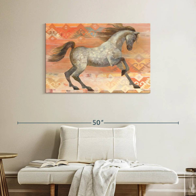Brampt Grand Entrance Southwest Boho Blush, H 26 po x l 39 po