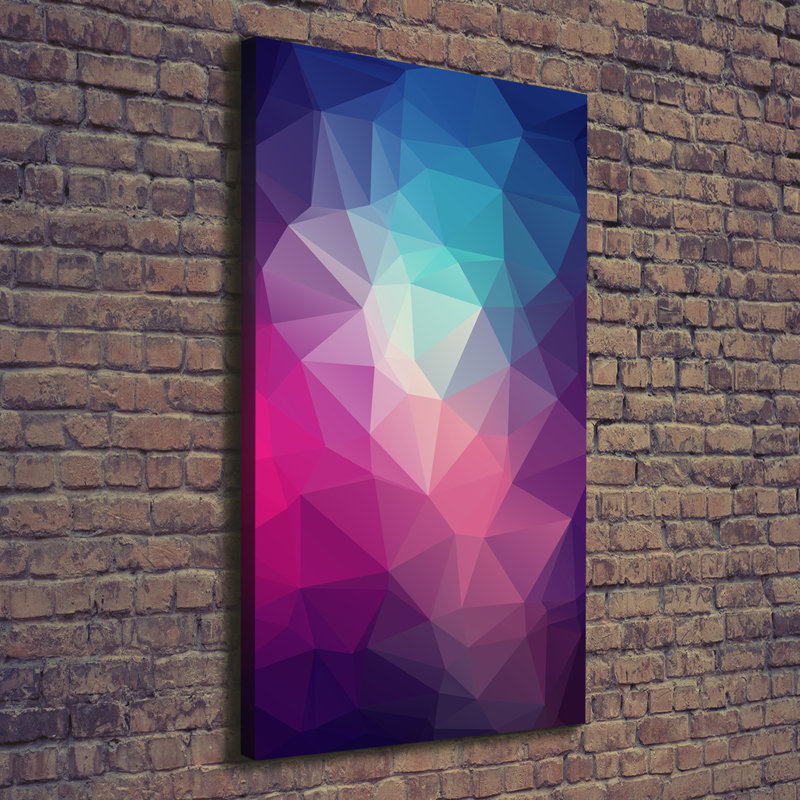 Abstraction Background - Wrapped Canvas Print