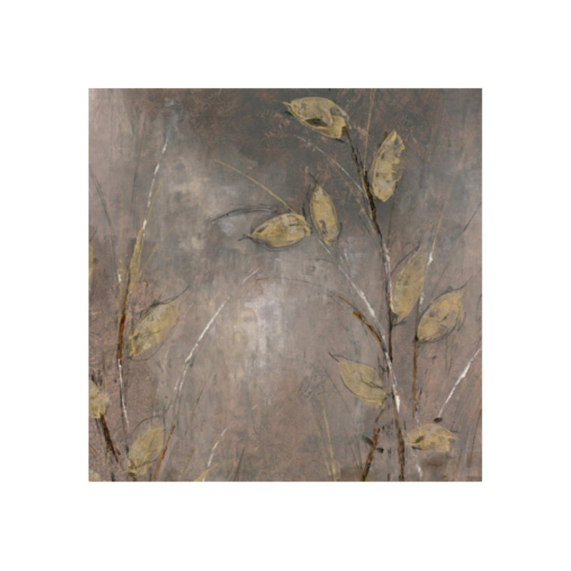Leaves At Dawn I Print by Bridges, 40" H x 40" W x 1.5" D, Plexi