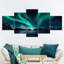 Ensemble de 5 pièces Aurora Sky sur toile-403403068