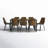 Tapscott 8 - Person Dining Table Sets With 67'' Rectangular Table & 8 Upholstered leather Chairs