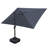 Olilawn 9' x 11.5' Rectangular Patio Umbrella with Base Included, Large Cantilever Offset Aluminum Umbrella - 360-Degree Rotation & Infinite Tilt, for Garden, Deck, Pool & Patio-125814372
