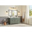 60" Cadet Finish Solid Wood Sink Vanity  With 1' Artificial Stone Top-1988929808-1988929813