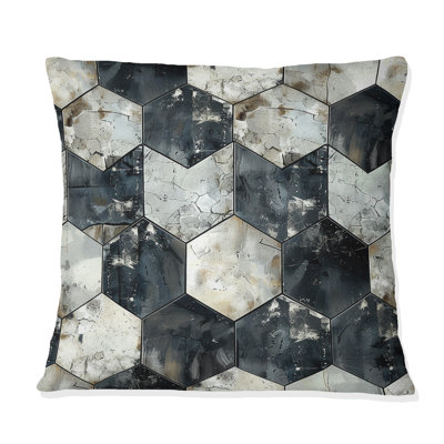 Coussin décoratif Glamour Hexagon III - Glam