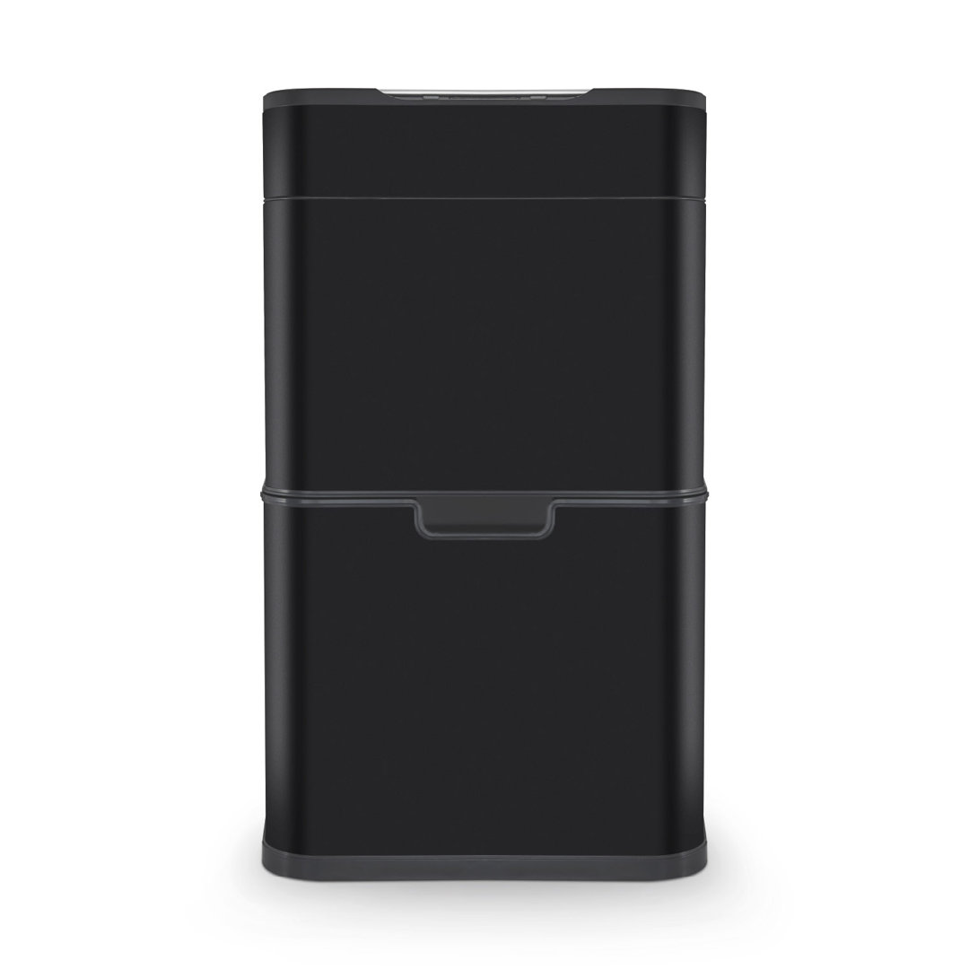 Stainless Steel Motion Sensor Recycling Bin - 50L