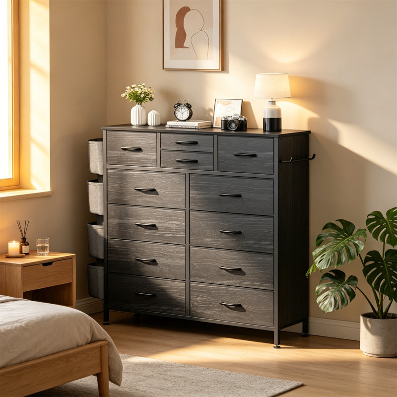 Chest of Drawers, Black