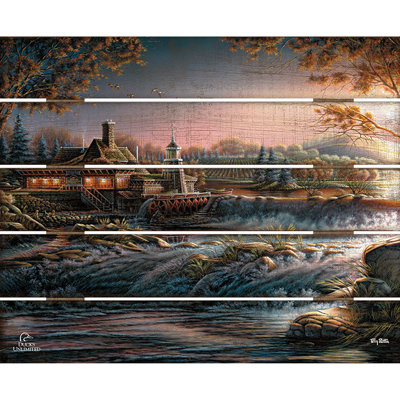 Gardien de la conservation, 45,7 x 55,9 cm, Tableau mural en palette de bois