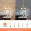 Luminaire suspendu rustique en cristal avec chaîne réglable pour salle à manger-830781348