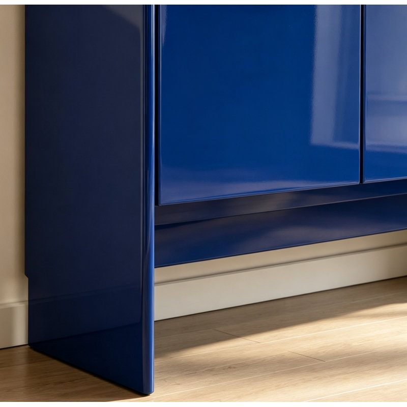 Simple Style Sideboard, Blue