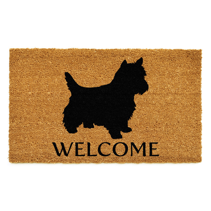 Tapis d'entrée antidérapant West Highland White Terrier, l 24 po x L 36 po