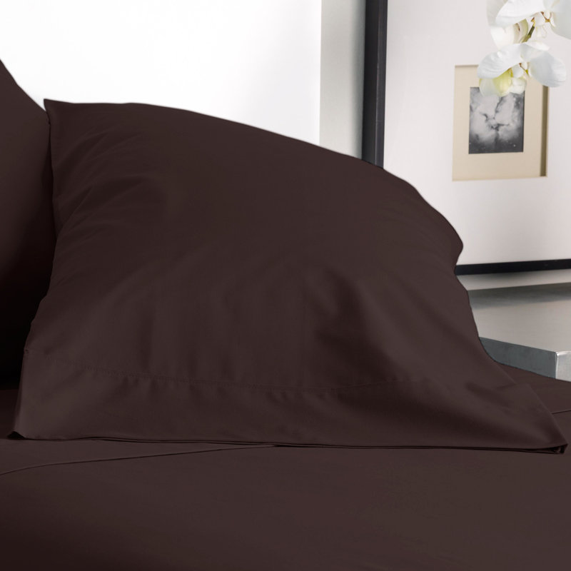 Modern Living 300 Thread Count Satin Pillowcase, Standard, Java