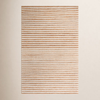 Martha Stewart 9526 Hand Tufted 40% Jute; 40% Wool; 20% Cotton Striped Rug